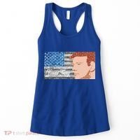 Donald Trump United States Flag Abstract President Women's Tank Top thumb 0