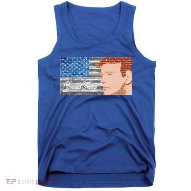 Donald Trump United States Flag Abstract President Tank Top