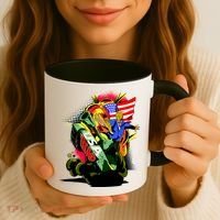Donald Trump USA Army Tank 2020 President Coffee Mug thumb 3
