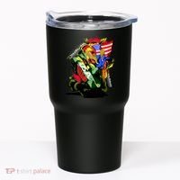 Donald Trump USA Army Tank 2020 President Tumbler thumb 0