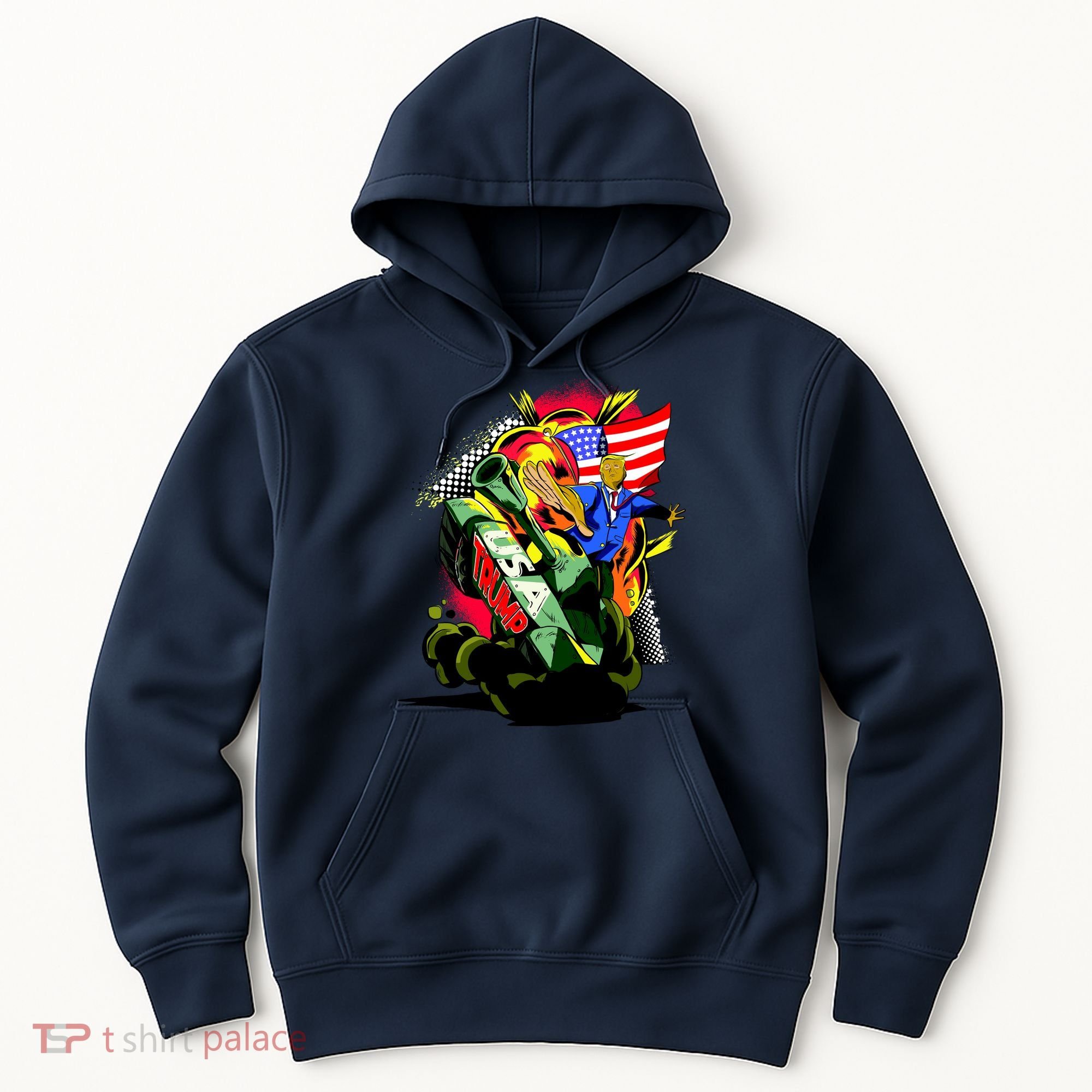 Donald Trump USA Army Tank 2020 President Hoodie