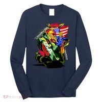 Donald Trump USA Army Tank 2020 President Long Sleeve Shirt thumb 0