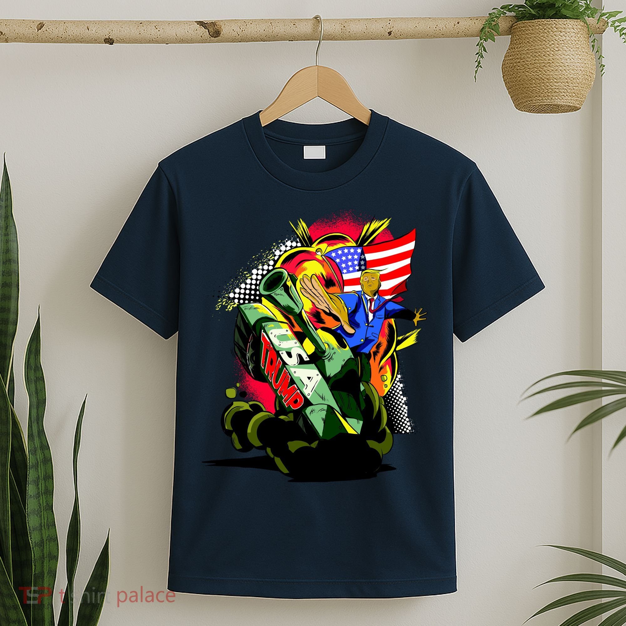 Donald Trump USA Army Tank 2020 President T-Shirt