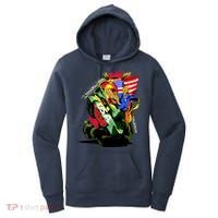 Donald Trump USA Army Tank 2020 President Women's Hoodie thumb 0