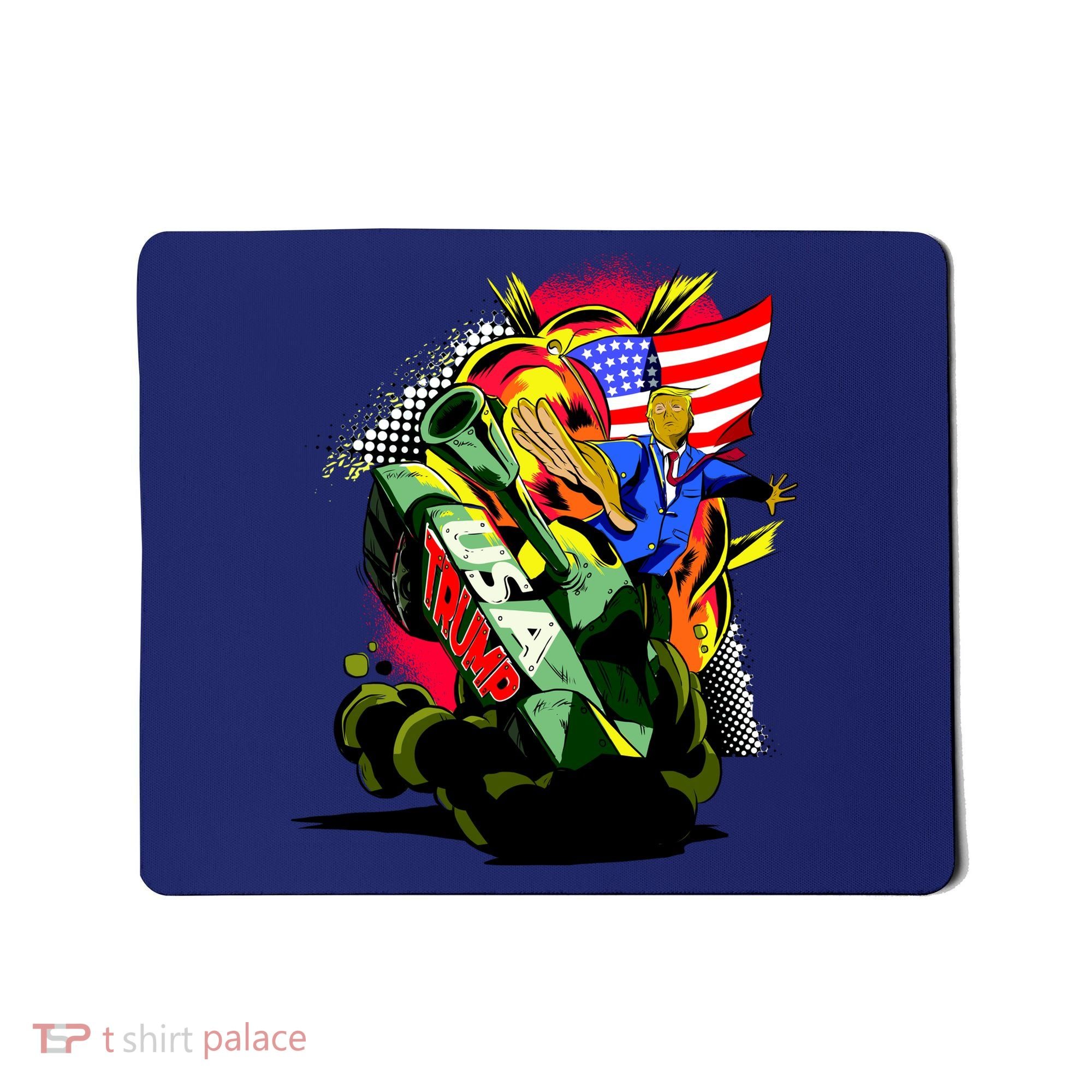 Donald Trump USA Army Tank 2020 President Mousepad