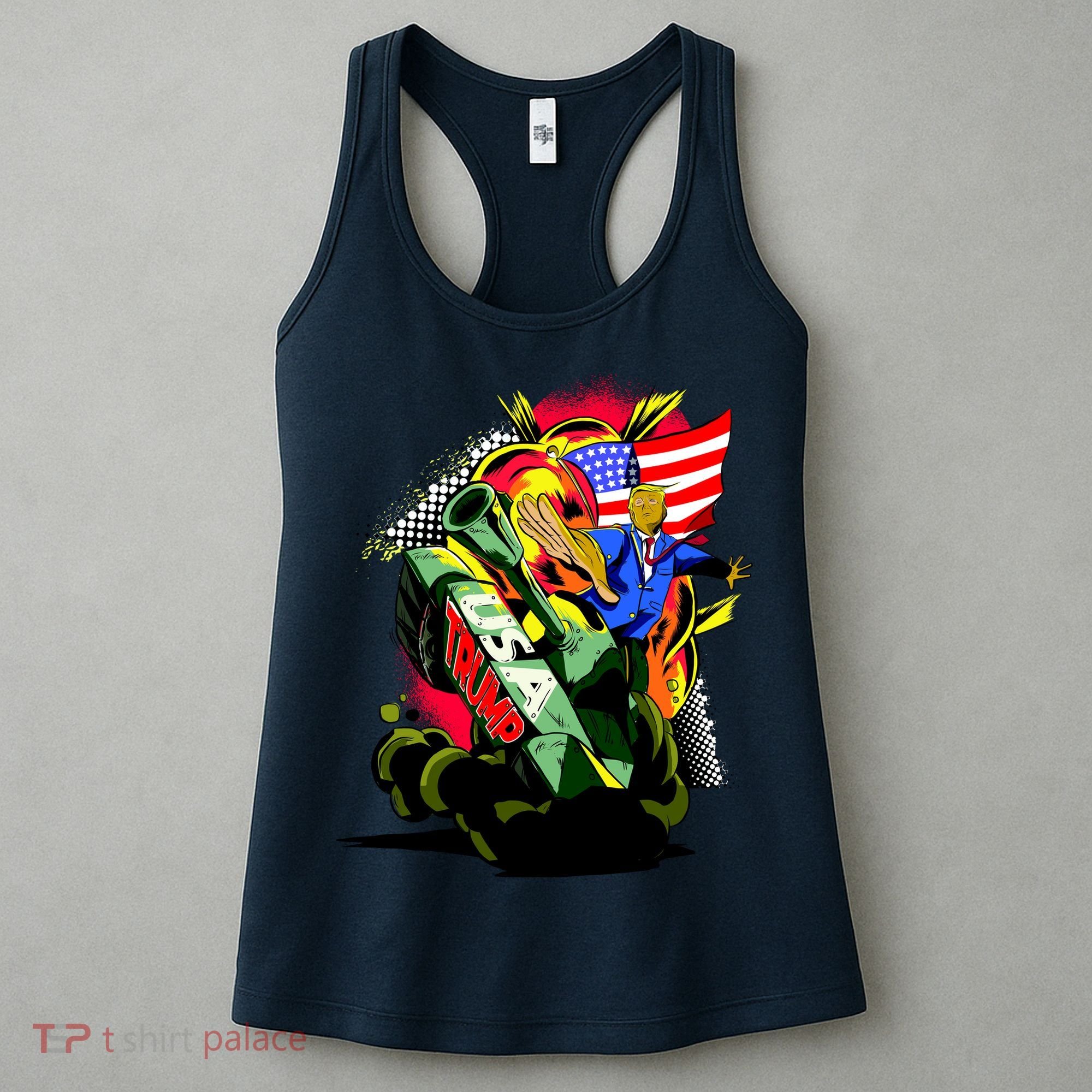 Donald Trump USA Army Tank 2020 President Women's Tank Top