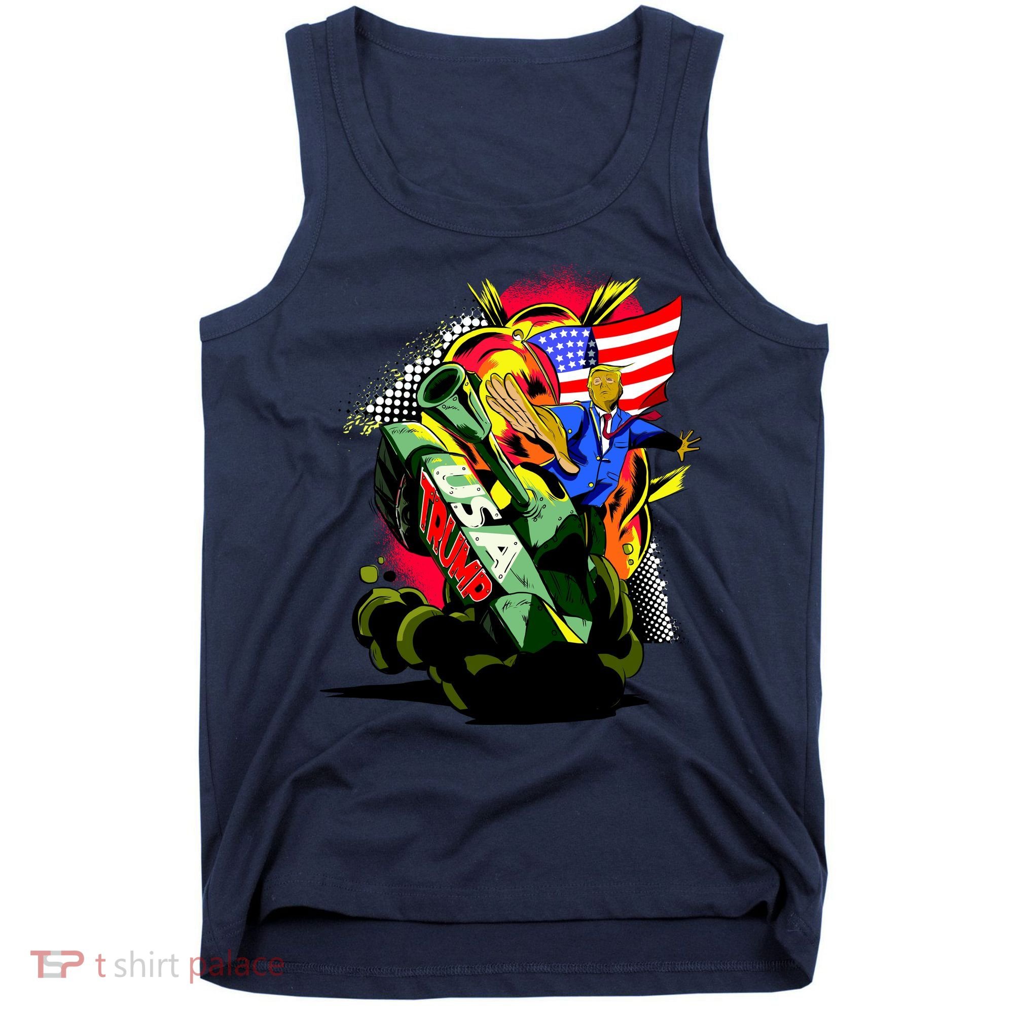 Donald Trump USA Army Tank 2020 President Tank Top