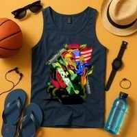Donald Trump USA Army Tank 2020 President Tank Top thumb 4