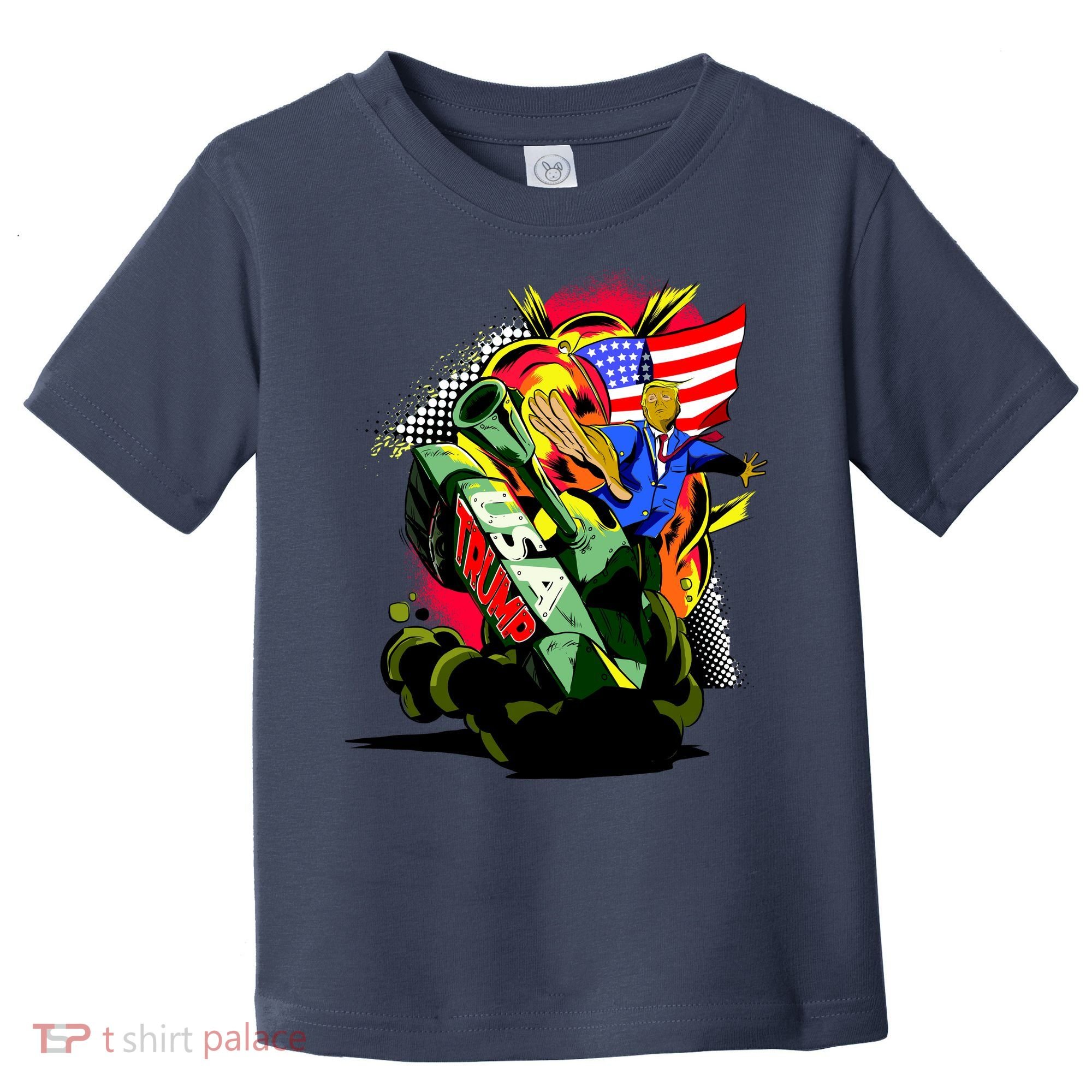 Donald Trump USA Army Tank 2020 President Toddler T-Shirt