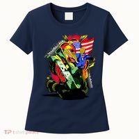 Donald Trump USA Army Tank 2020 President Women's T-Shirt thumb 0