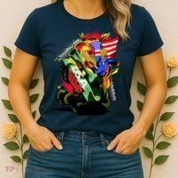 Donald Trump USA Army Tank 2020 President Women's T-Shirt thumb 2