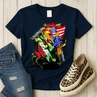 Donald Trump USA Army Tank 2020 President Women's T-Shirt thumb 3