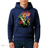 Donald Trump USA Army Tank 2020 President Kids Hoodie thumb 4