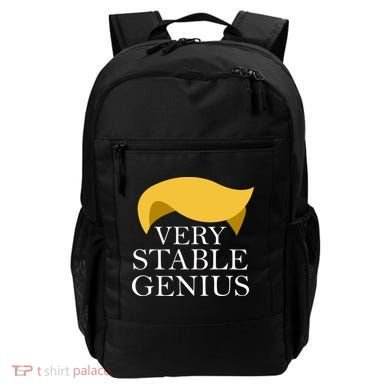 Donald Trump Very Stable Genius Backpack