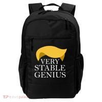 Donald Trump Very Stable Genius Backpack thumb 0