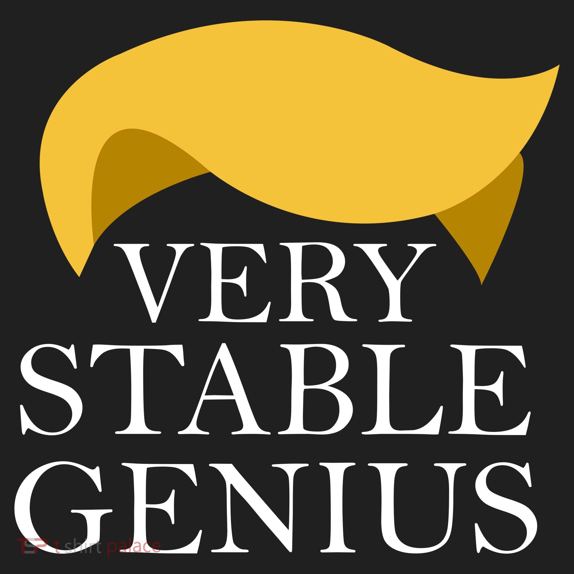 Donald Trump Very Stable Genius Tumbler