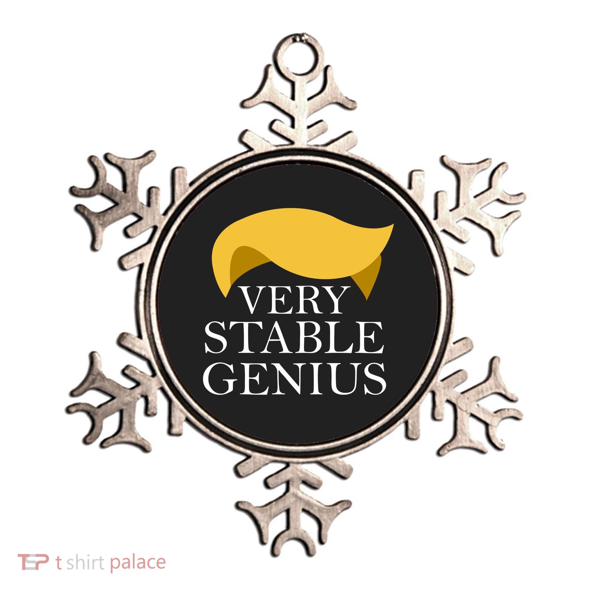 Donald Trump Very Stable Genius Ornament