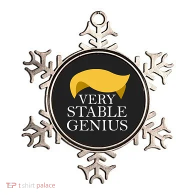 Donald Trump Very Stable Genius Ornament