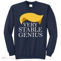 Donald Trump Very Stable Genius Sweatshirt thumb 0