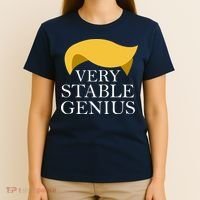Donald Trump Very Stable Genius T-Shirt thumb 4