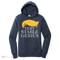 Donald Trump Very Stable Genius Women's Hoodie thumb 0