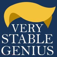 Donald Trump Very Stable Genius Mousepad thumb 1