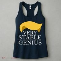 Donald Trump Very Stable Genius Women's Tank Top thumb 3