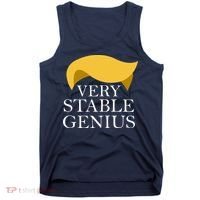 Donald Trump Very Stable Genius Tank Top thumb 0