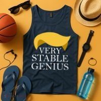 Donald Trump Very Stable Genius Tank Top thumb 4