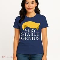 Donald Trump Very Stable Genius Women's T-Shirt thumb 4