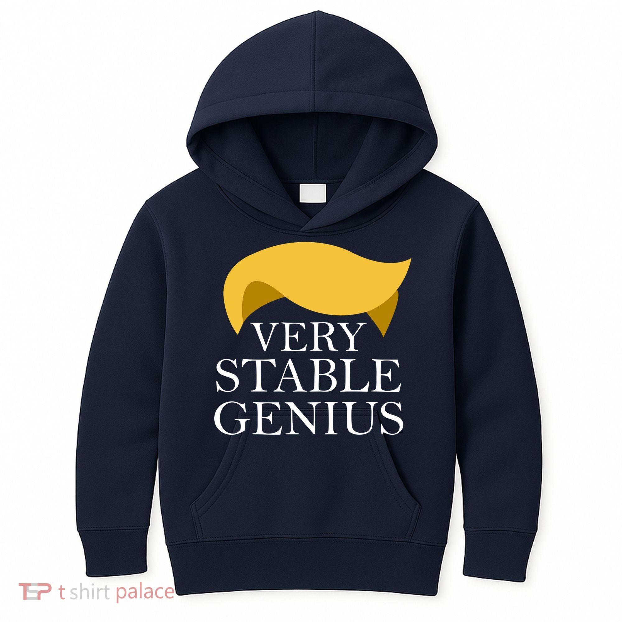 Donald Trump Very Stable Genius Kids Hoodie