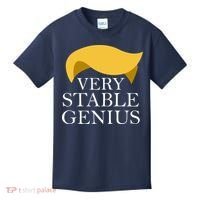 Donald Trump Very Stable Genius Kids T-Shirt thumb 0