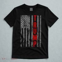 Donald Trump Vintage USA Flag T-Shirt thumb 5
