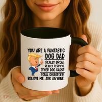 Donald Trump You Are A Fantastic Dog Dad Coffee Mug thumb 3