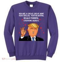 Donald Trump Your A Great Aunt Sweatshirt thumb 0