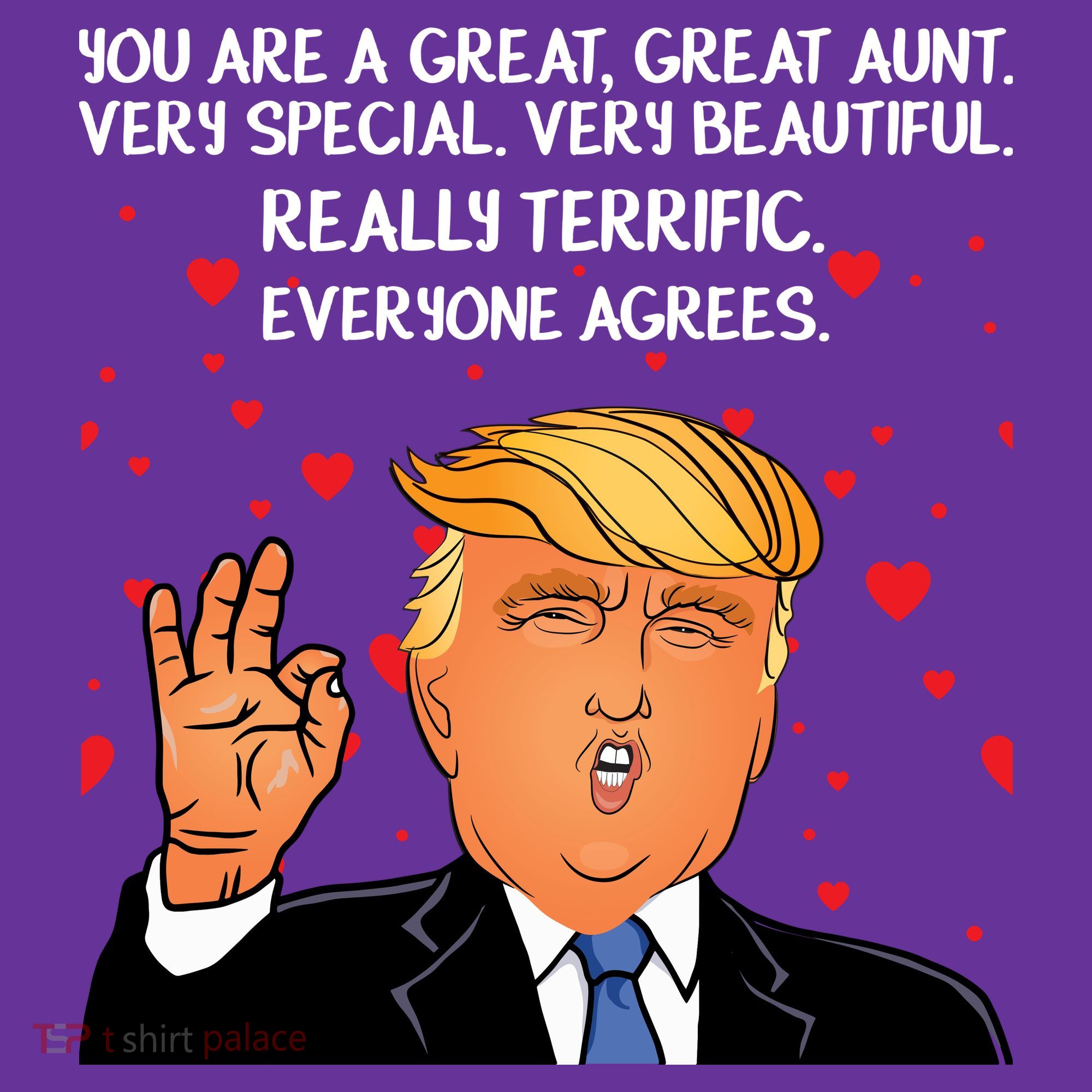 Donald Trump Your A Great Aunt Toddler Hoodie
