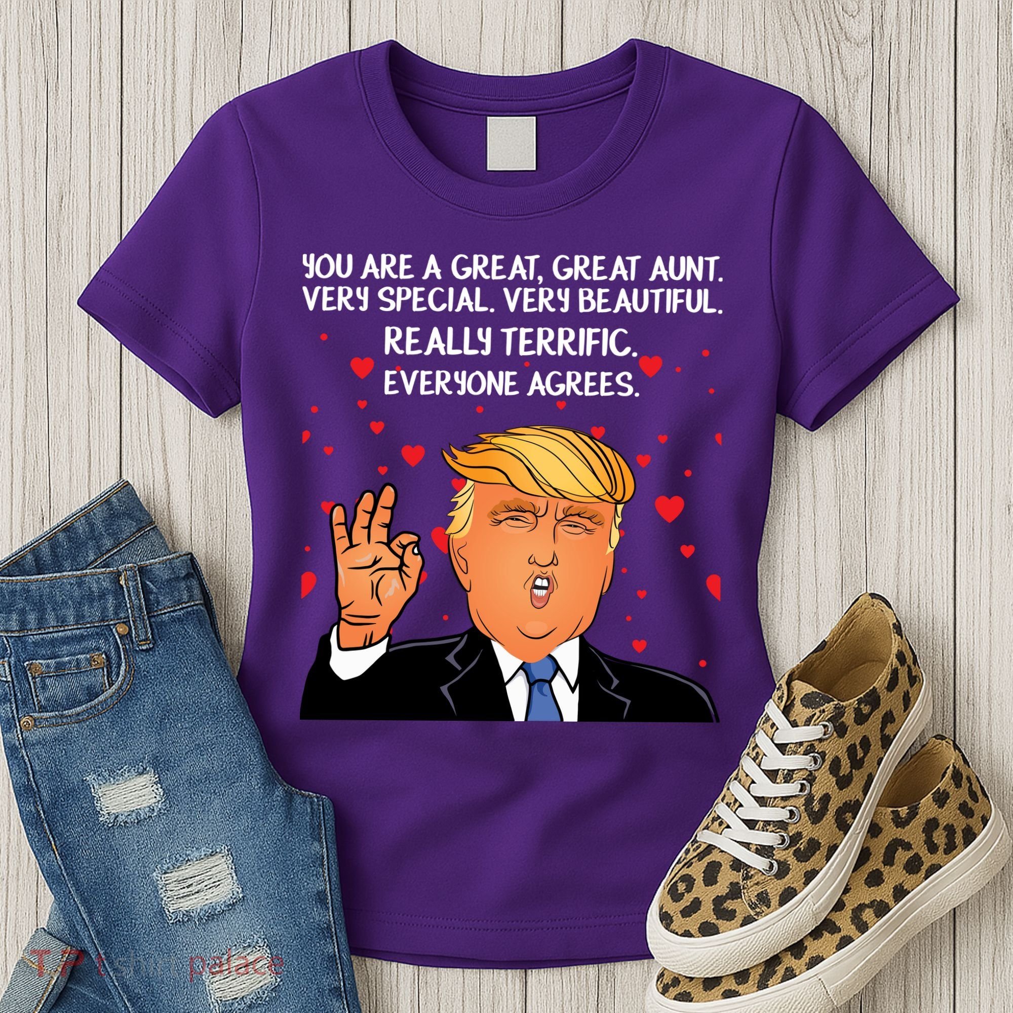 Donald Trump Your A Great Aunt Women's T-Shirt