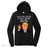 Donald Trump Your A Great Boss Women's Hoodie thumb 0