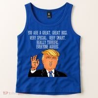 Donald Trump Your A Great Boss Tank Top thumb 2