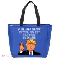 Donald Trump Your A Great Boss Tote Bag thumb 0