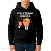 Donald Trump Your A Great Sister Kids Hoodie thumb 4