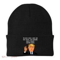 Donald Trump Your A Great Son Beanie thumb 0