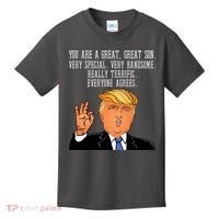 Donald Trump Your A Great Son Kids T-Shirt thumb 0
