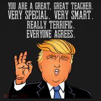 Donald Trump Your A Great Teacher Coaster thumb 2