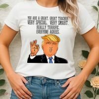 Donald Trump Your A Great Teacher Women's T-Shirt thumb 2