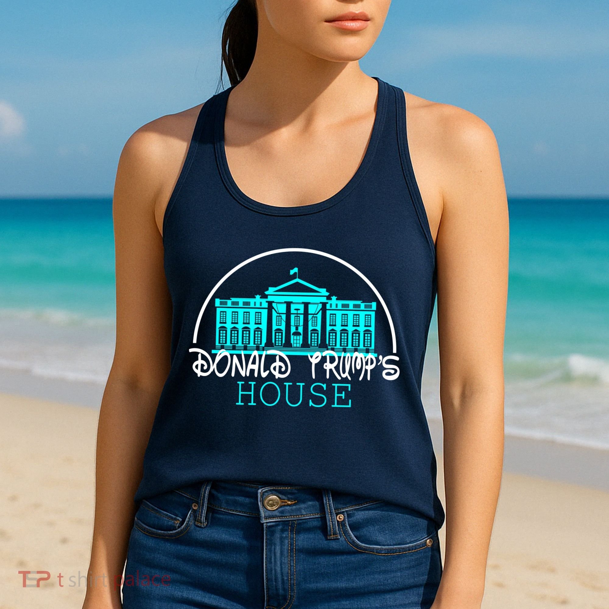 Donald Trump's White House Women's Tank Top