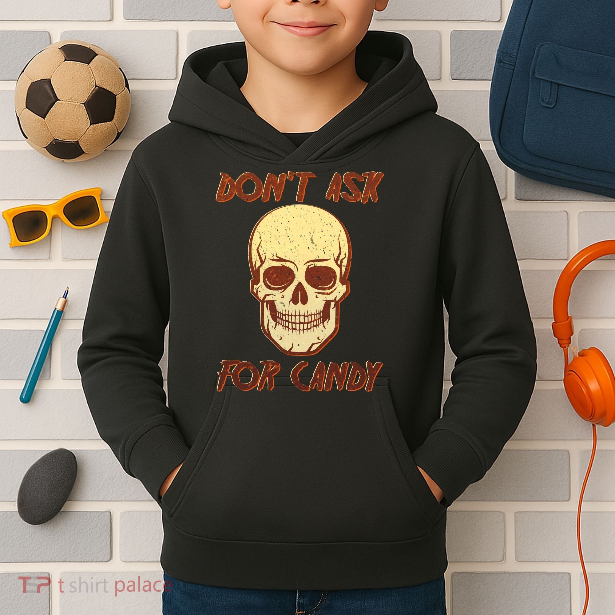 Don't Ask For Candy  Kids Hoodie