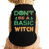 Don't Be A Basic Witch Doggie Tank thumb 0