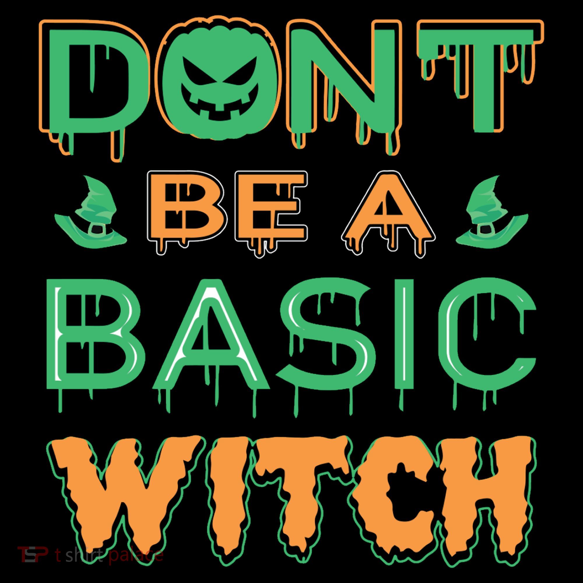 Don't Be A Basic Witch Tank Top