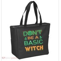 Don't Be A Basic Witch Tote Bag thumb 2